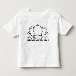 Entspannen Sie sich Kinder T Kleinkind T-shirt