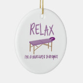 Entspannen Sie sich Massage-Tabelle Keramikornament (Rechts)