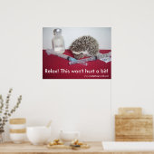 Entspannen Sie sich! Poster (Küche)