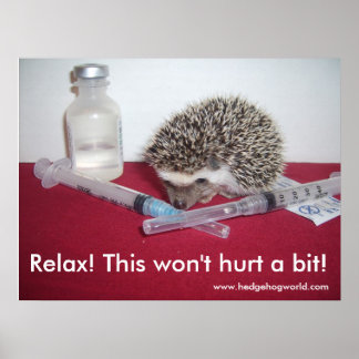 Entspannen Sie sich! Poster