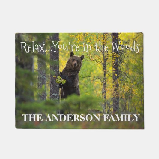 Entspannen Sie sich. Sie sind in der Fußmatte (Vorderseite)