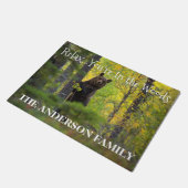 Entspannen Sie sich. Sie sind in der Fußmatte (Schrägansicht)