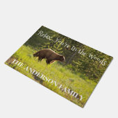 Entspannen Sie sich. Sie sind in der Fußmatte (Schrägansicht)