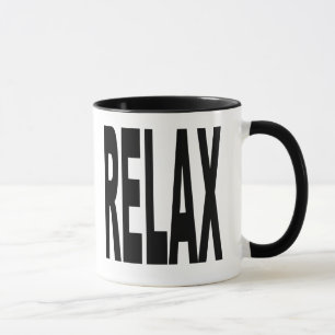 Entspannen Sie sich Tasse