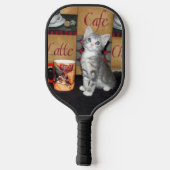 Entspannen Sie sich, trinken Sie Kaffee, spielen S Pickleball Schläger (Rückseite)