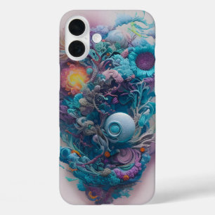 Entspannen Sie sich und atmen Sie tief ein - flora iPhone 16 Plus Hülle