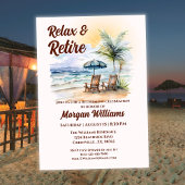 Entspannen Sie sich und erholen Sie sich im tropis Einladung