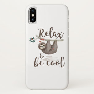 Entspannen Sie sich und seien Sie cooler Sloth Case-Mate iPhone Hülle