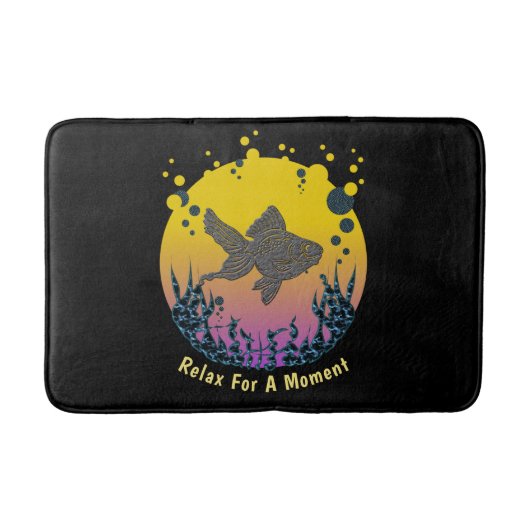 Entspannen Sie sich unter dem Meer und lassen Sie  Badematte (Vorderseite)