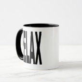 Entspannen Tasse (Vorderseite Links)
