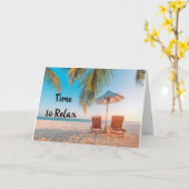 ENTSPANNEN UND GENIESSEN **IHR GEBURTSTAG" KARTE (Gelbe Blume)