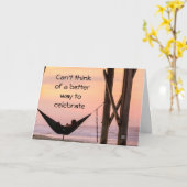 **ENTSPANNEN UND IHREN GEBURTSTAG GENIESSEN** KARTE (Gelbe Blume)