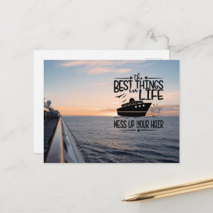 Entspannen und Loose Gelassen Postkarte