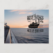 Entspannen und Loose Gelassen Postkarte (Vorderseite)