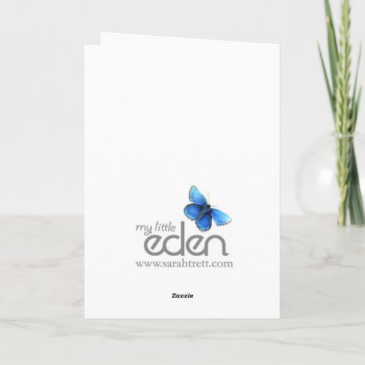 Entspannen und sich die aquamarine grüne Karte vom (Rückseite)