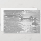 Entspannend Briefpapier (Vorne/Hinten)