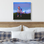 Entspannend Leinwanddruck (Insitu (Schlafzimmer))