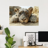 Entspannend Poster (Heimbüro)