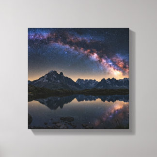 Entspannende astronomische Träume Leinwanddruck
