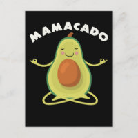 Entspannende Avocado Yoga Mutter