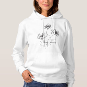 Entspannende Blume Hoodie