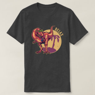 Entspannende Dinosaurier T-Shirt