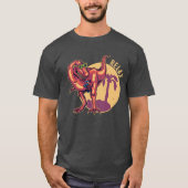 Entspannende Dinosaurier T-Shirt (Vorderseite)