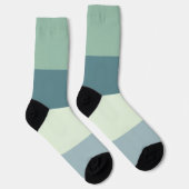 Entspannende Farben Streifen Socken (Rechts)