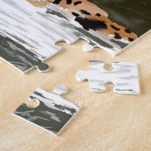 Entspannende Flamingo Puzzle (Seite)