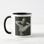 Entspannende Frau Tasse (Links)