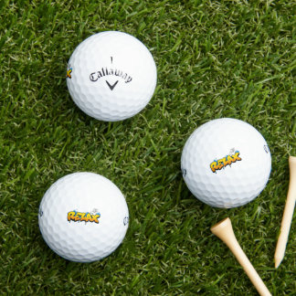 Entspannende Graffiti-Straßenkunst - Shaka Hang Lo Golfball