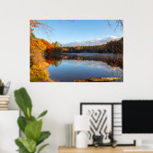 Entspannende Herbstszene im Haviland Cove Beach Po Poster (Heimbüro)