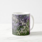 Entspannende Lavendel-Tasse Kaffeetasse (VorderseiteRechts)