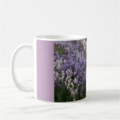 Entspannende Lavendel-Tasse Kaffeetasse (Links)