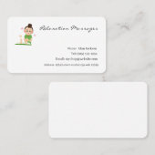 Entspannende Massagen Visitenkarten Visitenkarte (Vorne/Hinten)