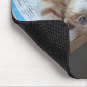 Entspannende Miezekatze Mousepad (Ecke)