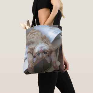 Entspannende Miezekatze Tasche