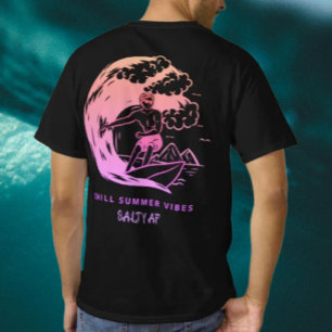 Entspannende Sommer Stimmung Pink Gradient von Sal T-Shirt