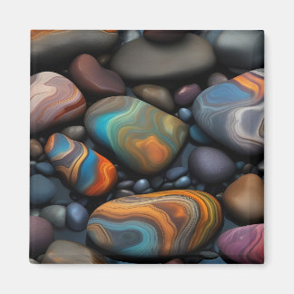 Entspannende Steine Magnet