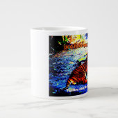 Entspannende Tiger Bright Special Edition Jumbo-Tasse (Vorderseite)
