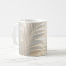 Entspannende tropische Aquarellmalerei, weiße Palm