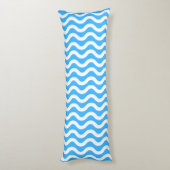 Entspannende Violet Blue Waves Surfen Kissen (Rückseite (Vertikal))