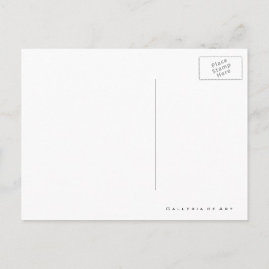 Entspannende Vögel ~ Postkarten (Rückseite)