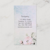 Entspannende Vögel - Visitenkarten Visitenkarte (Rückseite)