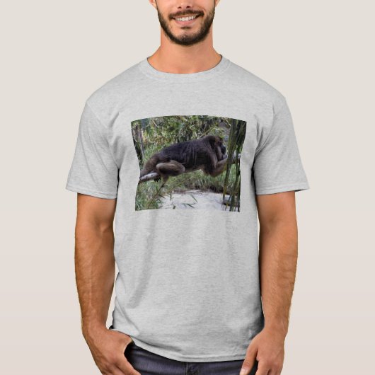 Entspannender Howler-Affen-T - Shirt (Vorderseite)