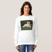 Entspannender Hund Sweatshirt (Vorne ganz)