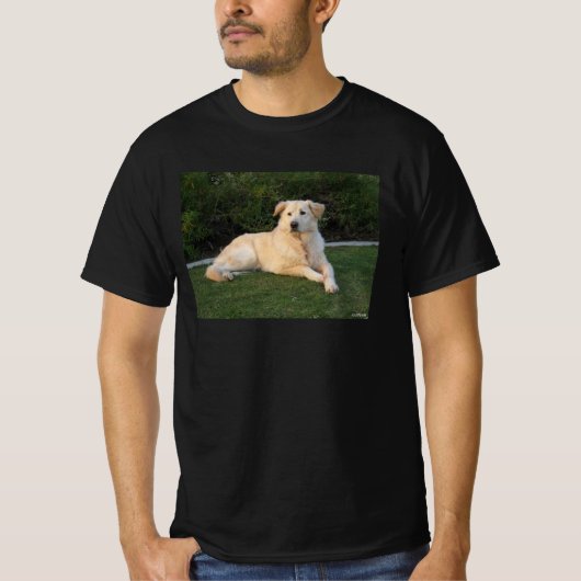 Entspannender Hund T-Shirt (Vorderseite)