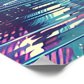 Entspannender Meditationsraum und Reflektion Poster (Ecke)