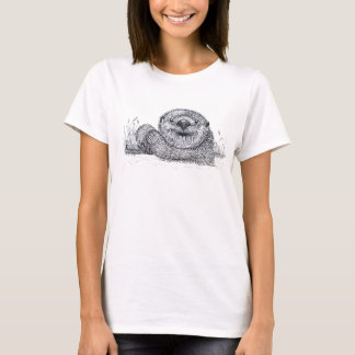 Entspannender Otter T-Shirt