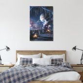 Entspannender Planet Weltraum Leinwand  (Insitu (Schlafzimmer))